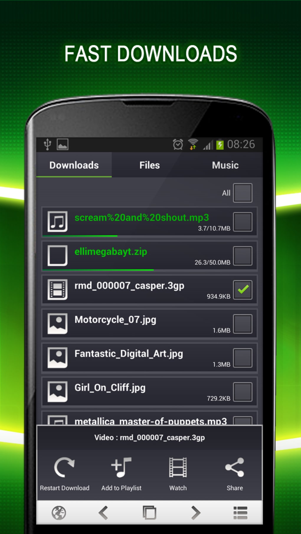 Download manager plus for android app
